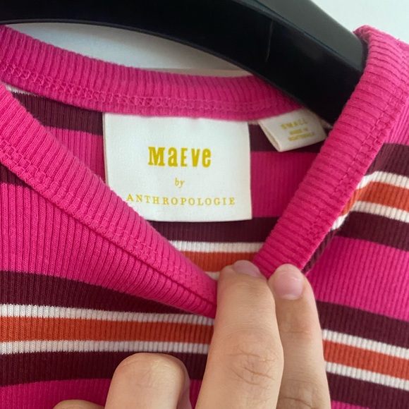 Brand New Maeve Striped T-Shirt - Picture 3 of 3
